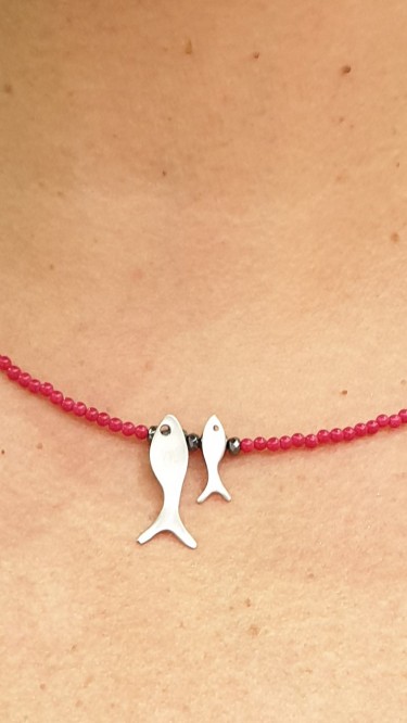 Ay Gümüş Kadın Tasarım Mercan Balık Kolye 925 Ayar Gümüş Ay Gümüş Kadın Tasarım Mercan Balık Kolye 925 Ayar Gümüş