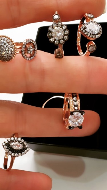 Ay Gümüş Kadın Özel Tasarım Milka Zirkon Yüzük 925 Ayar Gümüş, Ayarlı Yüzük Ay Gümüş Kadın Özel Tasarım Milka Zirkon Yüzük 925 Ayar Gümüş, Ayarlı Yüzük