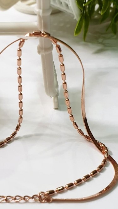 Ay Gümüş Kadın Çift Sıralı Yassı Zincirli Bileklik 925 Ayar Gümüş Ay Gümüş Kadın Çift Sıralı Yassı Zincirli Bileklik 925 Ayar Gümüş