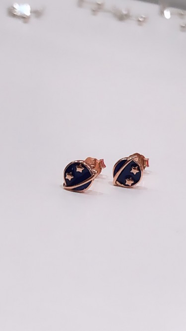 Ay Gümüş Kadın Yıldız Gülen Yüz Mini Cerrahi Küpe 925 Ayar Gümüş Ay Gümüş Kadın Yıldız Gülen Yüz Mini Cerrahi Küpe 925 Ayar Gümüş