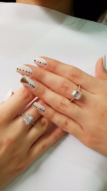 Ay Gümüş Kadın Gümüş Baget Yüzük 925 Ayar Gümüş