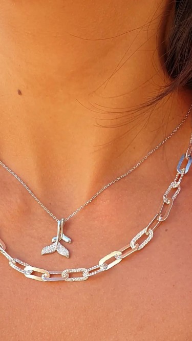 Ay Gümüş Kadın İthal Zirkon Figürlü 925 Ayar Kolye Ay Gümüş Kadın İthal Zirkon Figürlü 925 Ayar Kolye